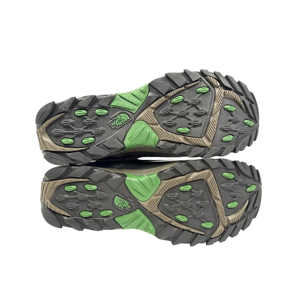 The North Face Snowfuse Winter Boots Mens 13 Brown Waterproof Suede Insulated